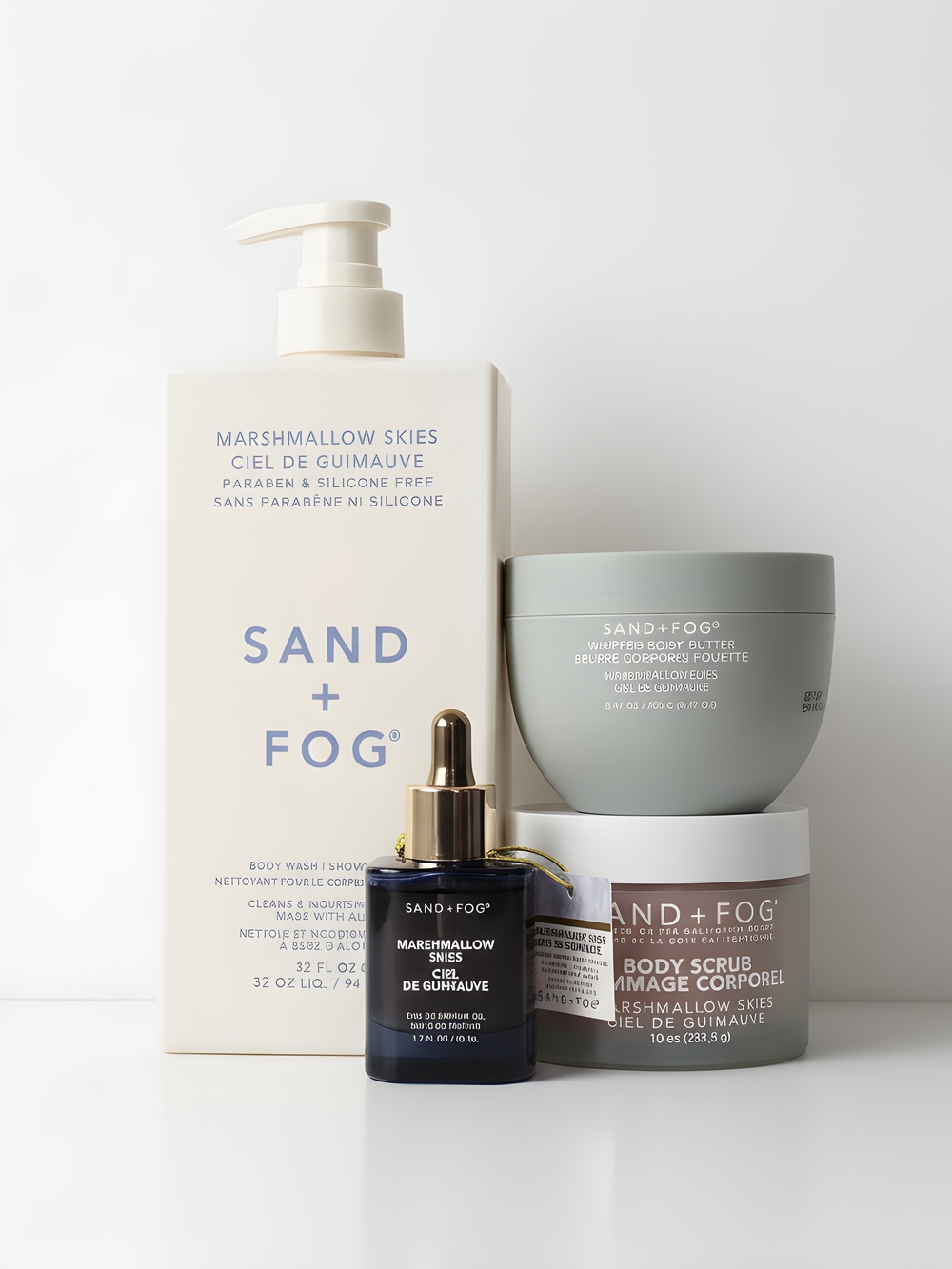 MARSHMALLOW SKIES ✨️HARD TO FIND!✨️Sand + Fog Marshmallow Skies Indulgence Set